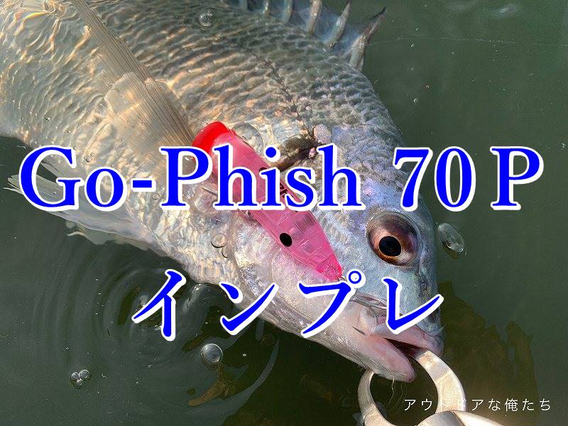 Go-phish（ゴーフィッシュ）70Pのインプレ｜可愛くて釣果も抜群な 